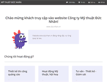 Tablet Screenshot of ducnhan.vn